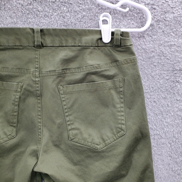 Forever 21 Split Hem Zip Pants Womens Size 28 - Picture 7 of 10